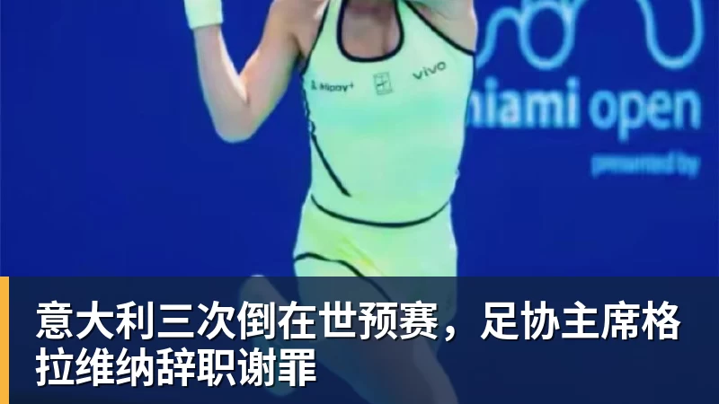 意大利三次倒在世预赛,足协主席格拉维纳辞职谢罪